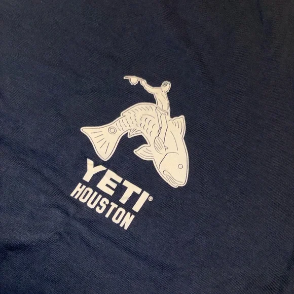 Yeti Redfish cowboy houston T shirt - Picture 2 of 4